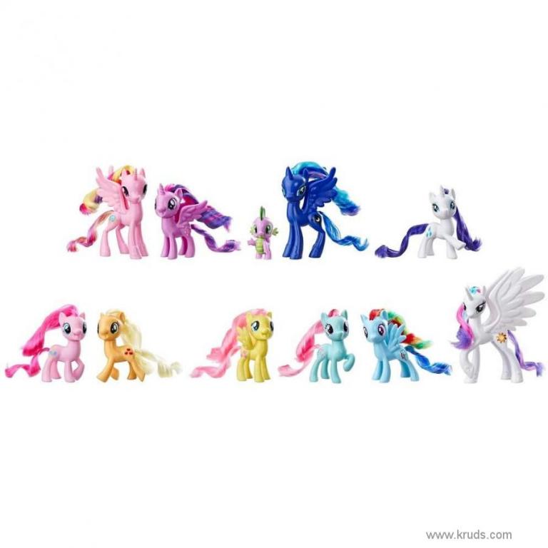 Друзья Эквестрии My Little Pony с 11 пони - Набор пони Хасбро купить в ...