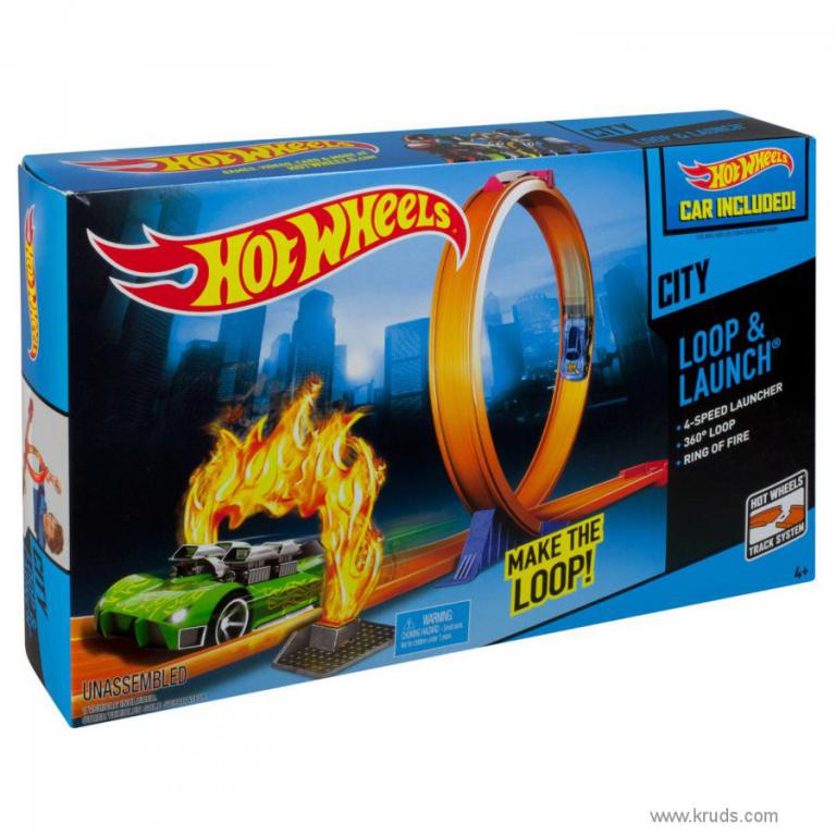 Трек Хот Вилс "Запускай в петлю" - Hot Wheels City Loop & Launch ...