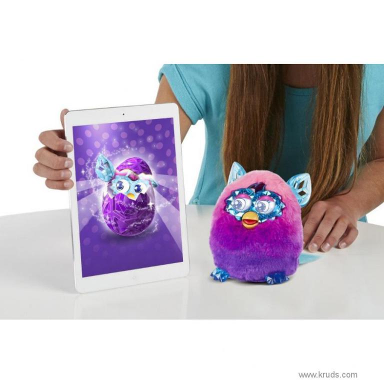 Ферби Бум кристаллы Фиолетово - розовый - Интерактивный зверек (Furby ...