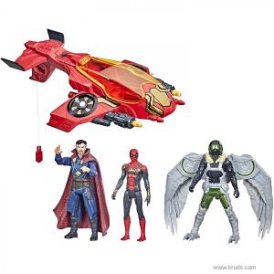 Фото Человек-паук, Стервятник, Доктор Стрэндж и Спасательный самолет - игровой набор Hasbro