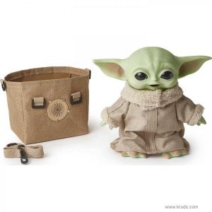 Фото Малыш Грогу (малыш Йода) / Звёздные войны - Электронная плюшевая игрушка со звуковыми эффектами